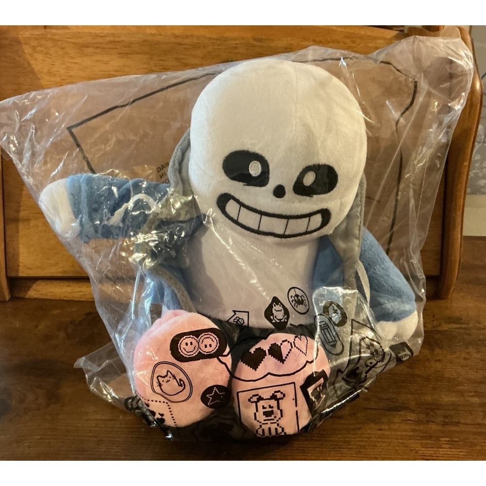 Undertale Sans Collector Plush Toy Fangamer 9" Official‎ Plushie NWT Sealed